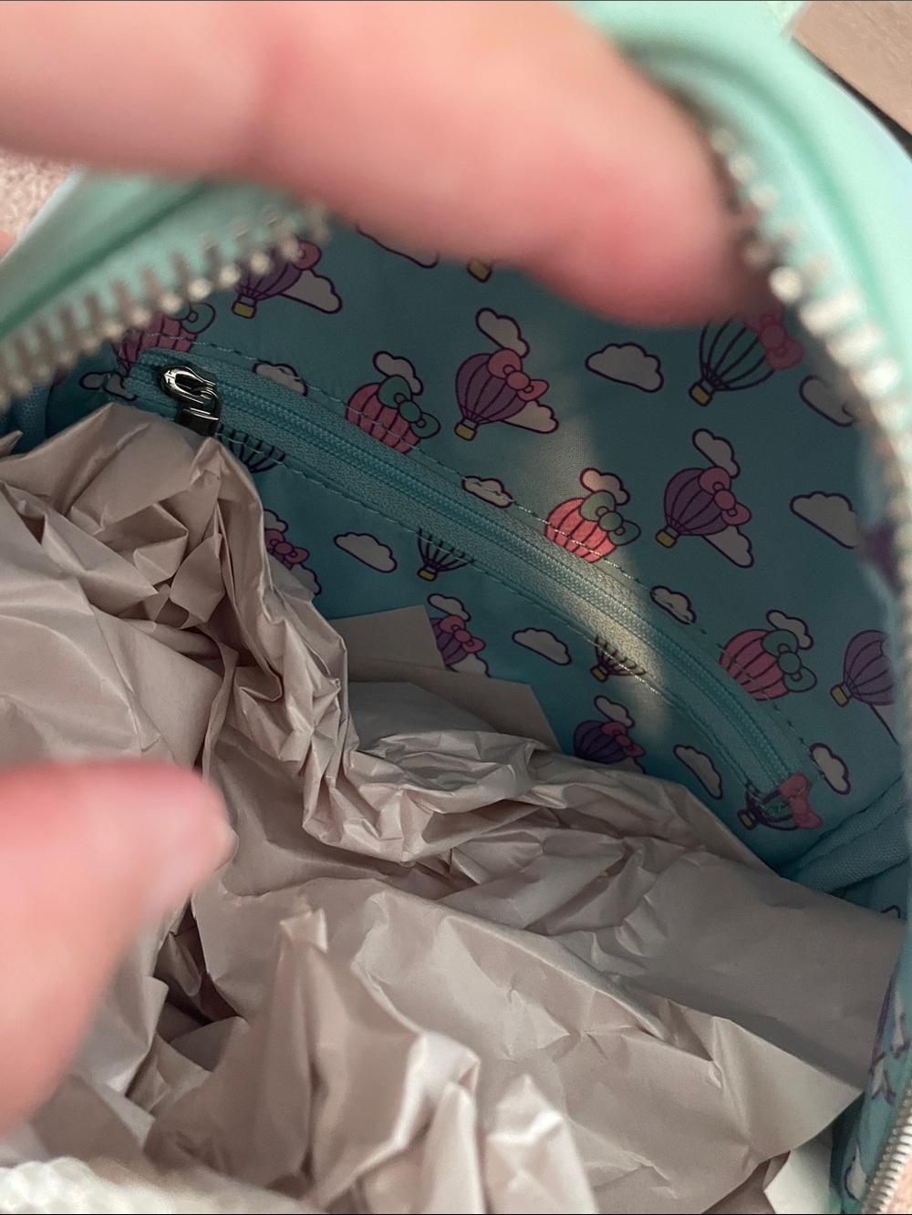 NWT Loungefly Sanrio Hello Kitty & Friends hot air balloon 🎈 mini backpack - Picture 12 of 12